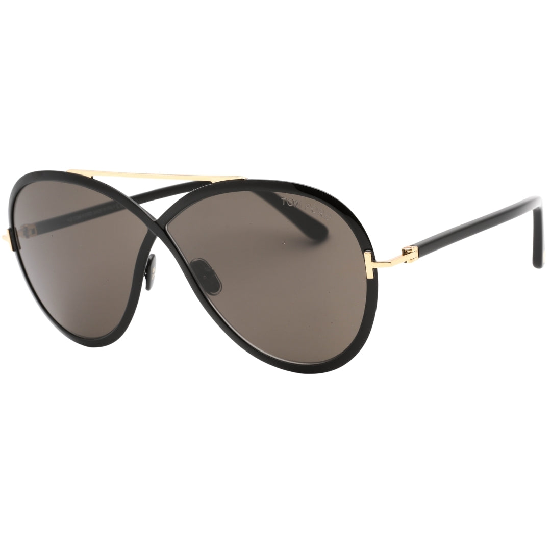 Tom Ford Rickie Womens Ft1007 01A Sunglasses Black - Style Centre Wholesale