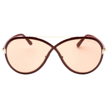 Tom Ford Rickie Womens Sunglasses Bordeaux