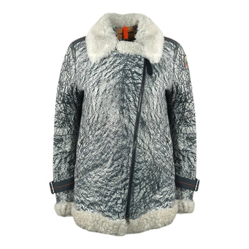 Parajumpers Womens Haven Shearling Jacket Grey