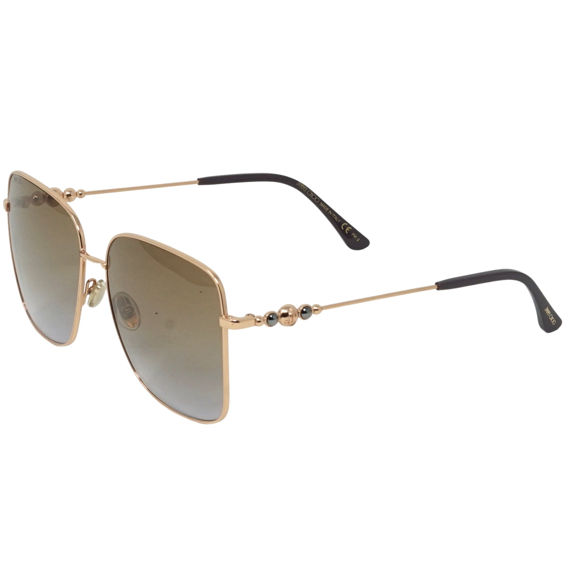 Jimmy Choo Womens Hester V01 Sunglasses Gold - Style Centre Wholesale