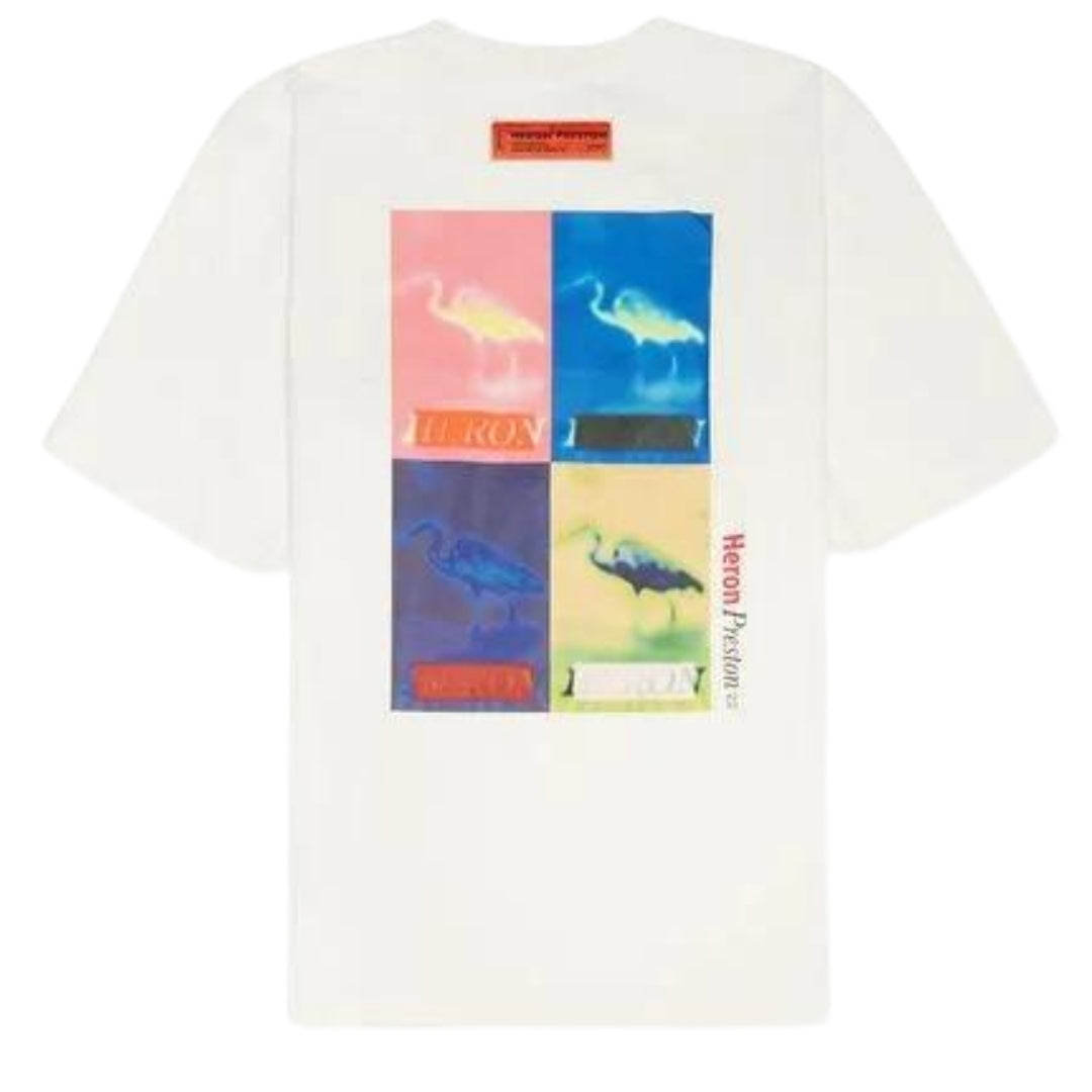 Heron Preston Mens Hmaa032F22Jer0100184 T Shirt White