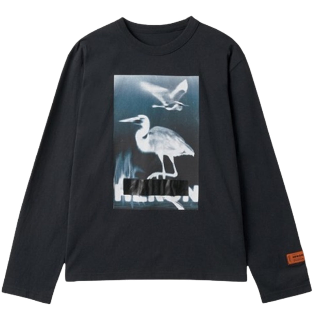 Heron Preston Mens Hmab026S23Jer0011001 T Shirt Black - Style Centre Wholesale