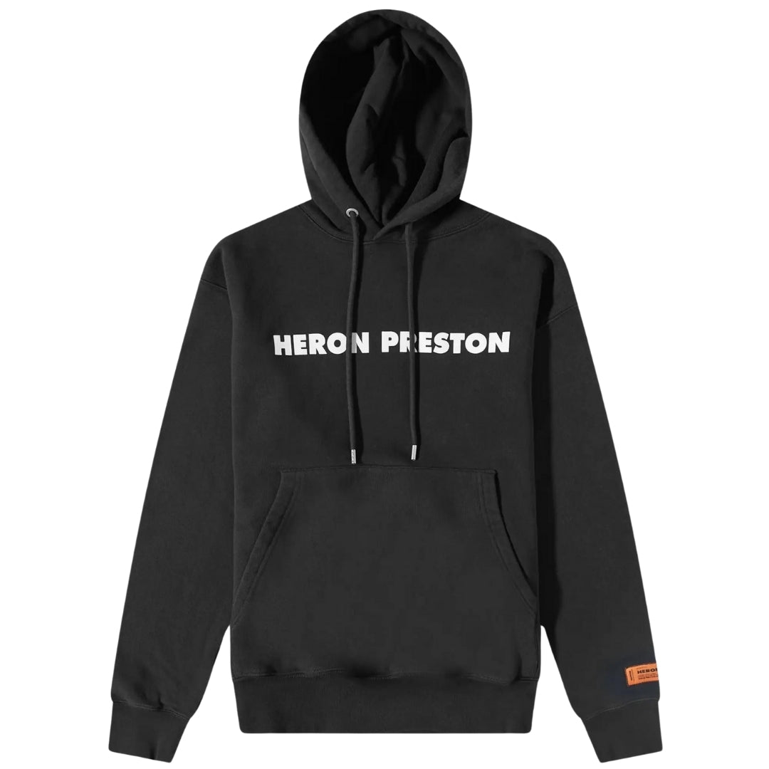 Heron Preston Mens Hmbb024S23Jer0091001 Hoodie Black