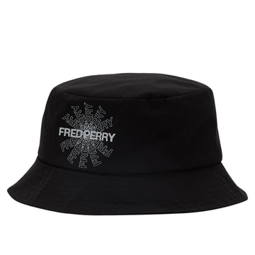 Fred Perry Mens Hw3657 102 Hat Black