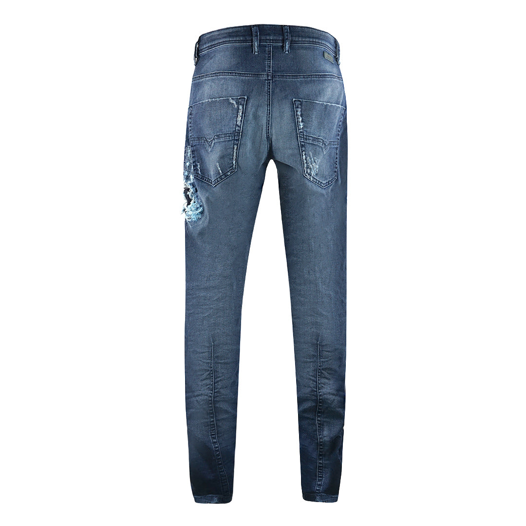 Diesel Mens Krooley Jogg  Jeans Blue