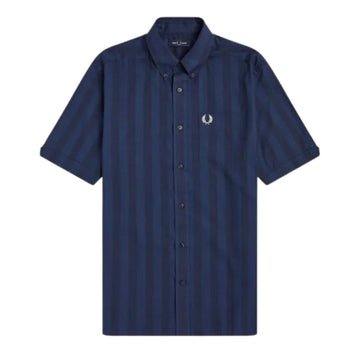 Fred Perry Mens Shirt Blue