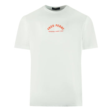 Fred Perry Mens T Shirt White