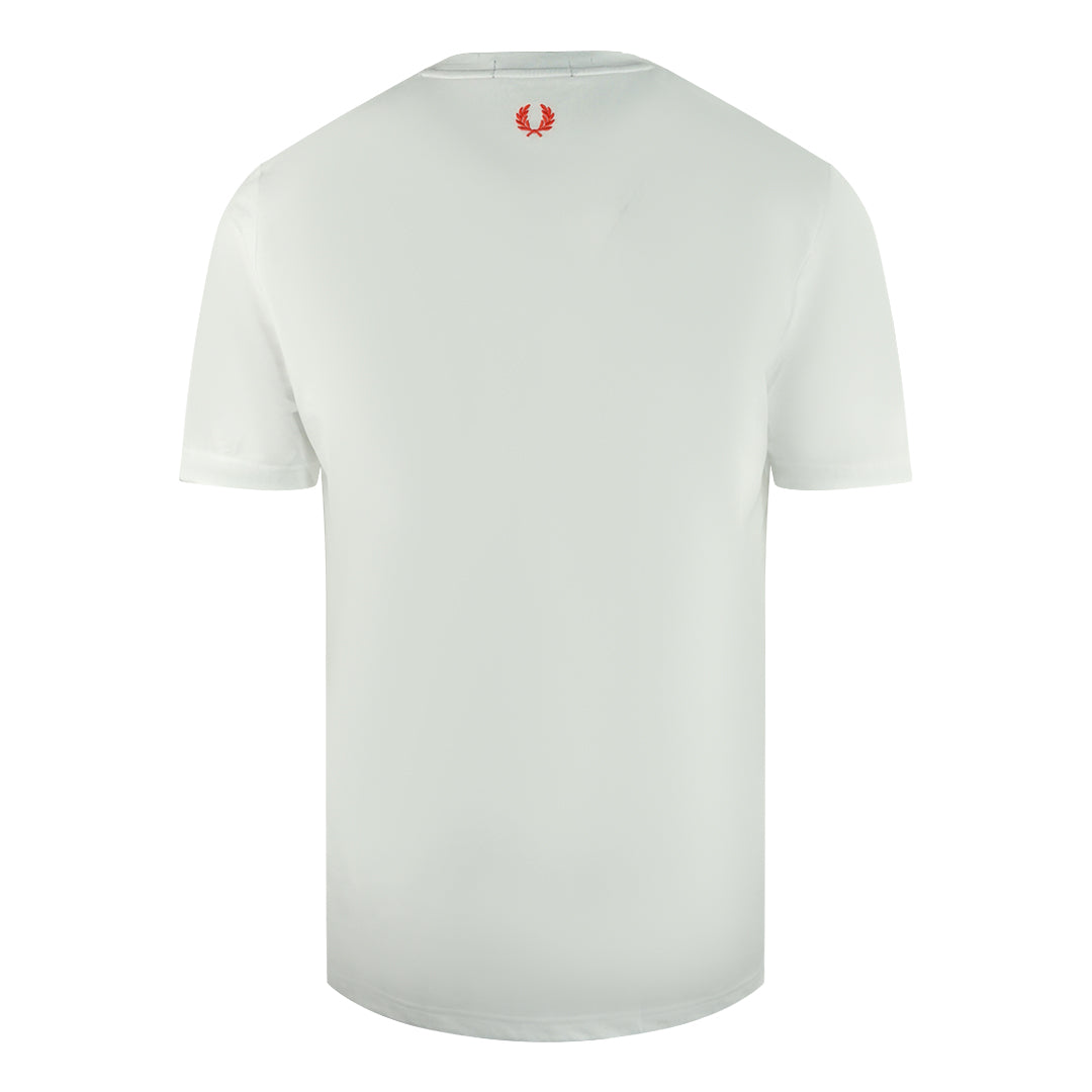 Fred Perry Mens T Shirt White