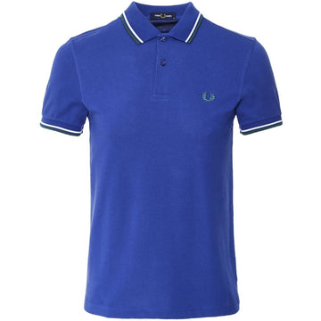 Fred Perry Mens Polo Shirt Blue