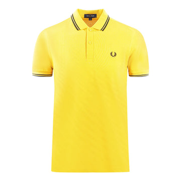 Fred Perry Mens M3600 P28 Polo Shirt Yellow