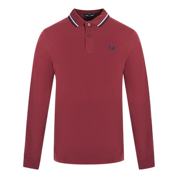 Fred Perry Mens Polo Shirt Red