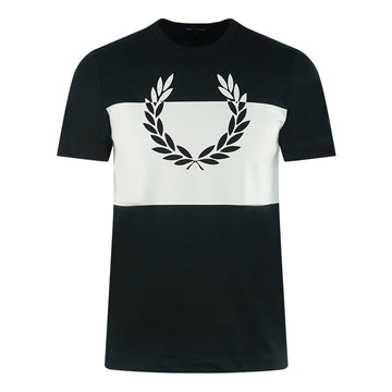 Fred Perry Mens T Shirt Black