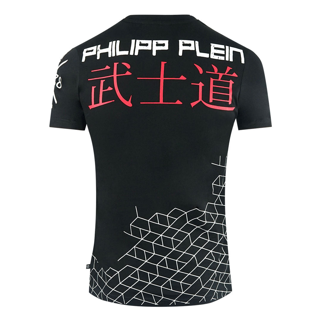 Philipp Plein Mens T Shirt Black