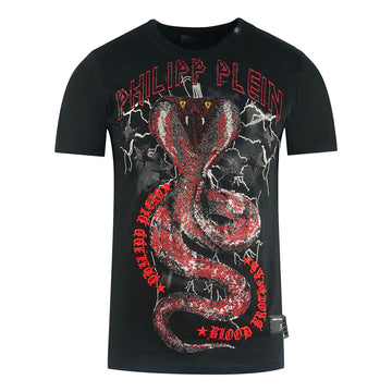 Philipp Plein Mens Mtk1943 0213 T Shirt Black