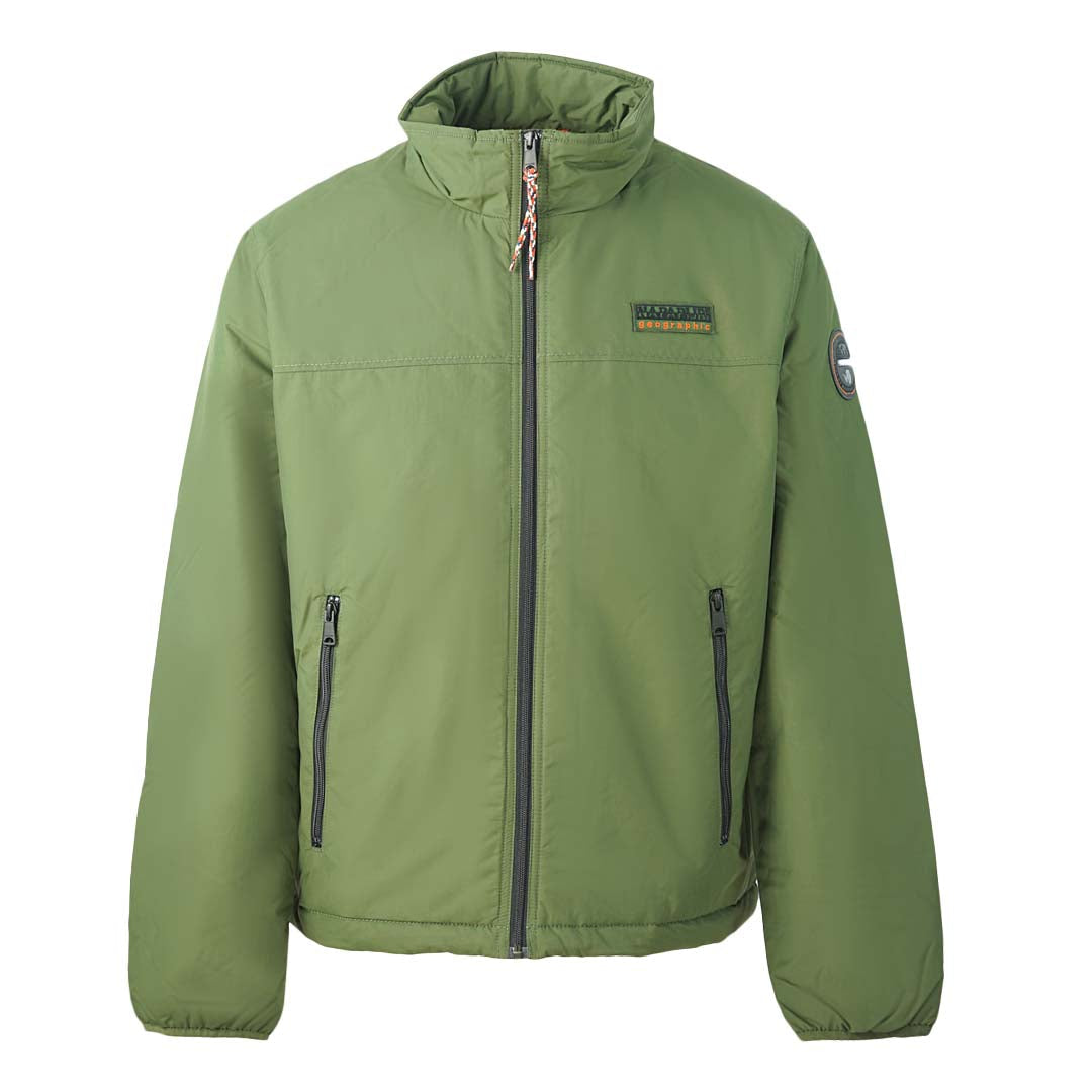 Napapijri Mens Jacket Abbel NY Green