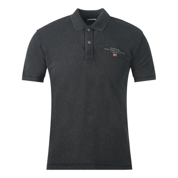 Napapijri Mens Polo Shirt Black