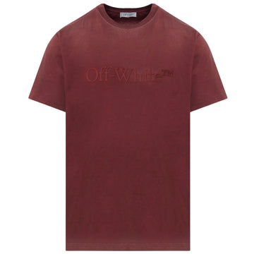 Off White Mens T Shirt Red