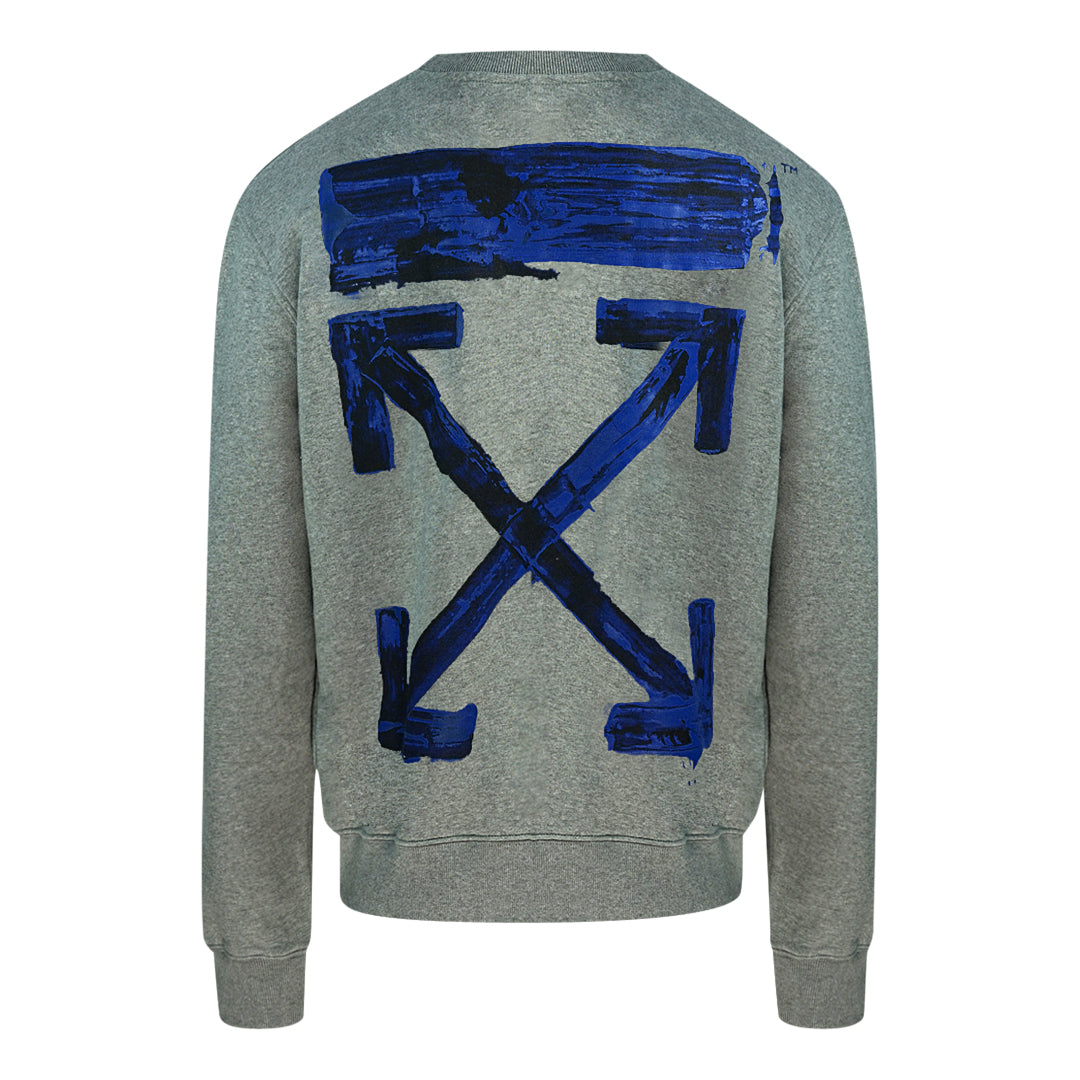 Off White Mens Jumper Grey