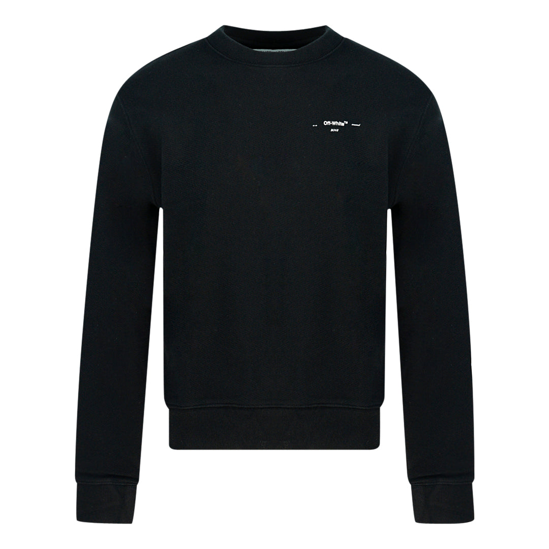 Off White Mens Omba025R20D250171001 Jumper Black