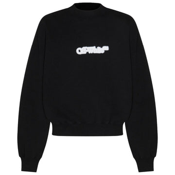 Off White Mens Omba070F23Fle0021001 Jumper Black