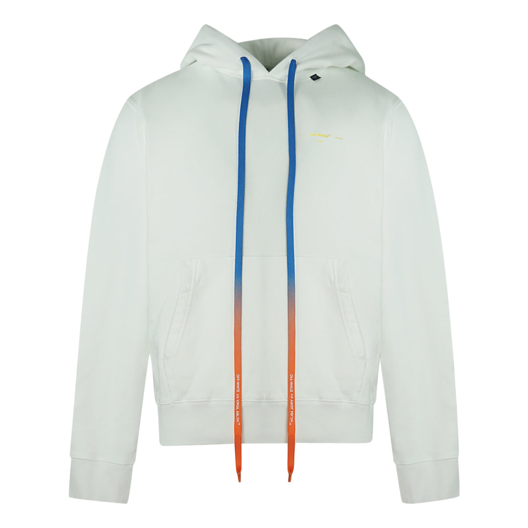 Off White Mens Ombb034F19E300100160 Hoodie White