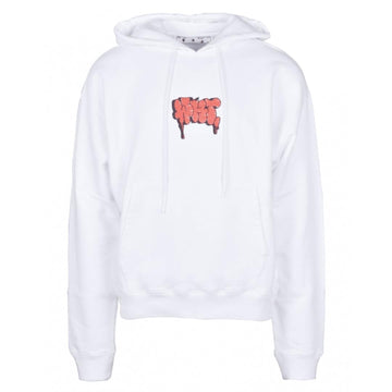 Off White Mens Hoodie Ombb037R21Fle0060125 White