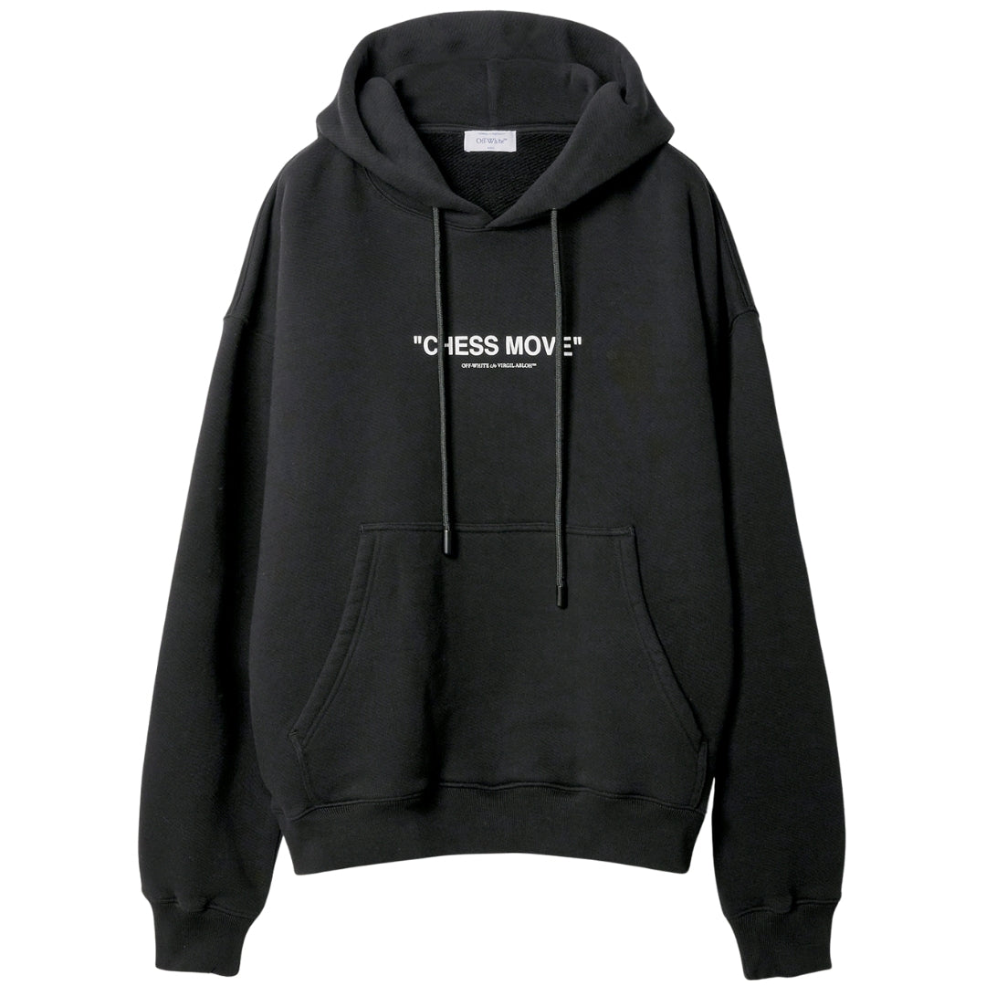 Off White Mens Hoodie Black