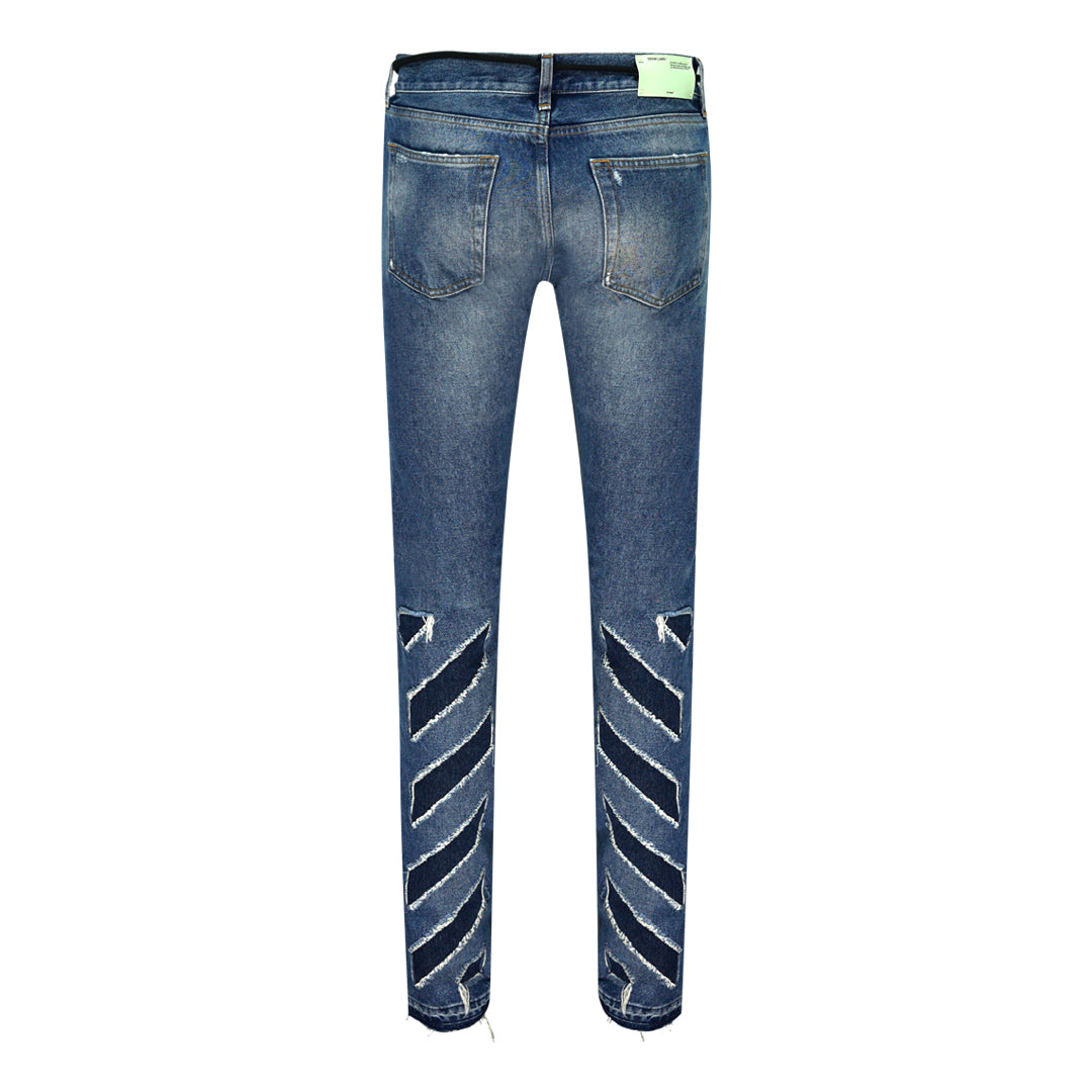 Off White Mens Jeans Blue