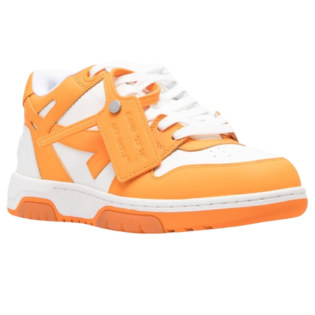 Off White Mens Sneakers Orange