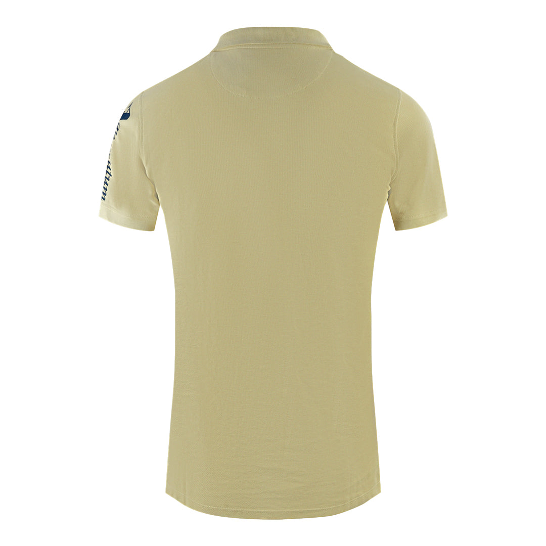 Aquascutum Mens P00423 12 Polo Shirt Beige