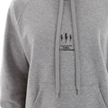 Neil Barrett Lightning Bolt Logo Grey Hoodie - Nova Clothing