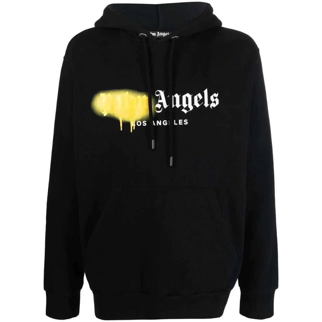 Palm Angels Mens Hoodie Pmbb003C99Fle0011018 Black