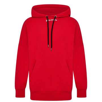 Palm Angels Mens Pmbb036C99Fle0012501 Hoodie Red