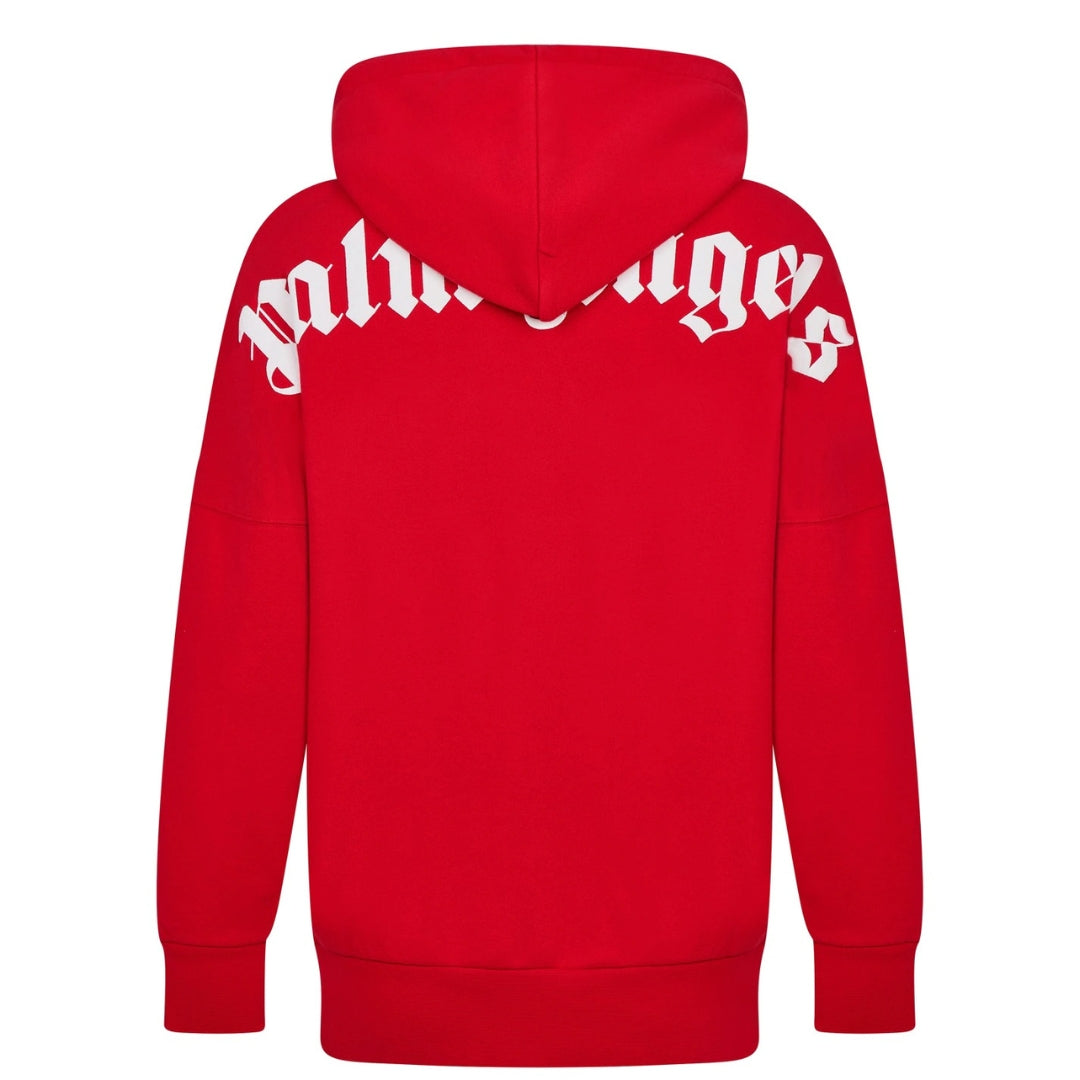 Palm Angels Mens Pmbb036C99Fle0012501 Hoodie Red