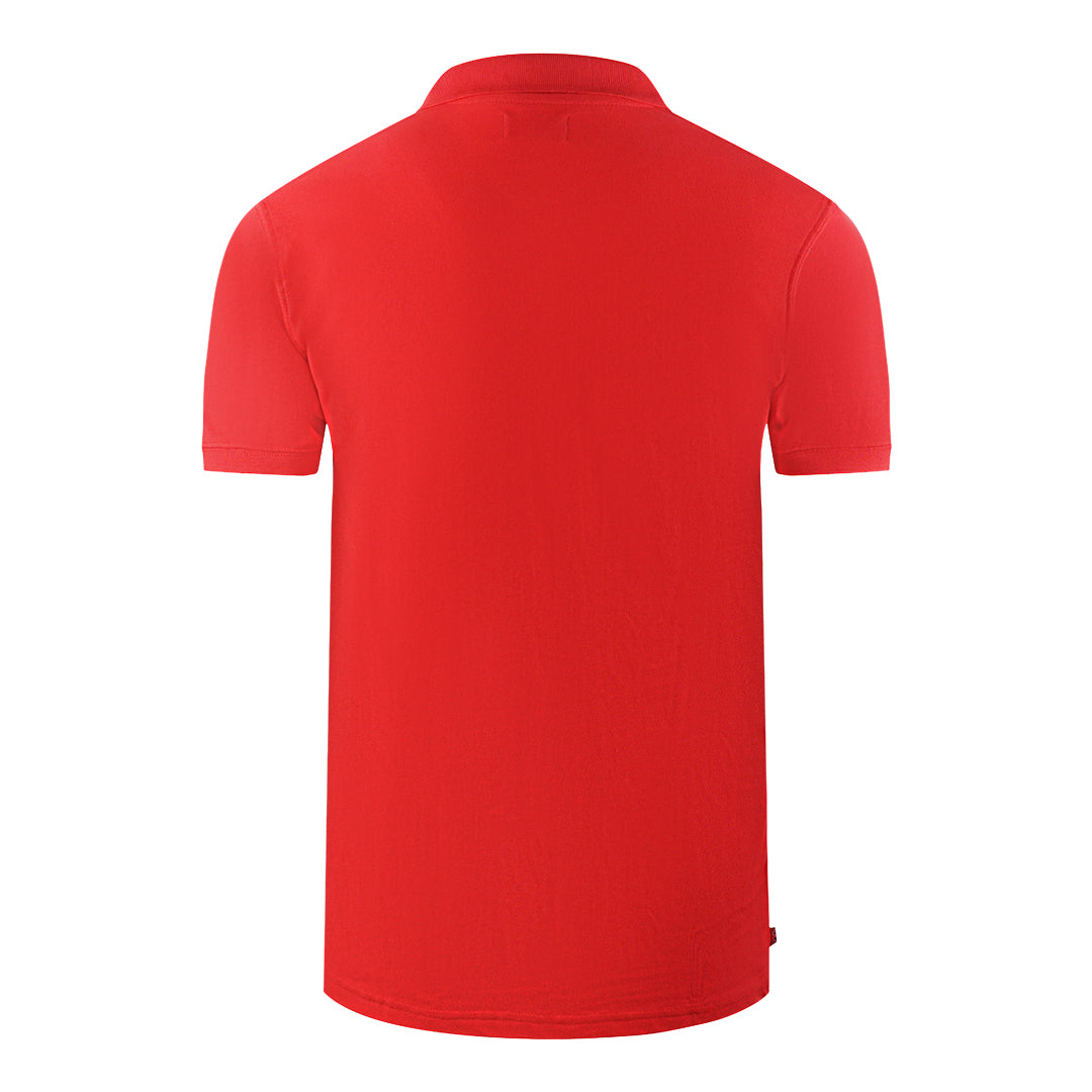 Aquascutum Mens Po001 13 Polo Shirt Red