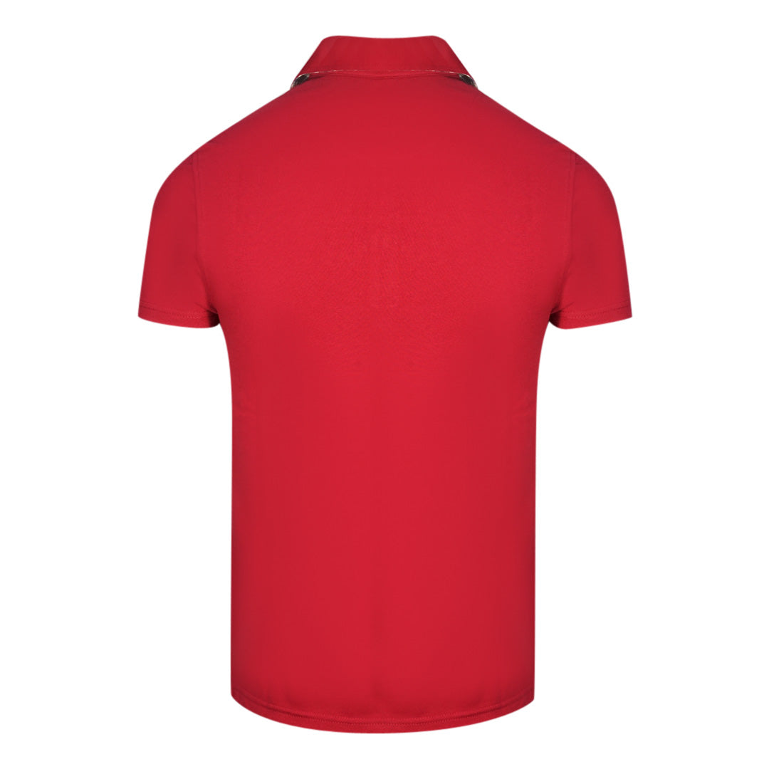 Aquascutum Mens Qmp020 32 Polo Shirt Red