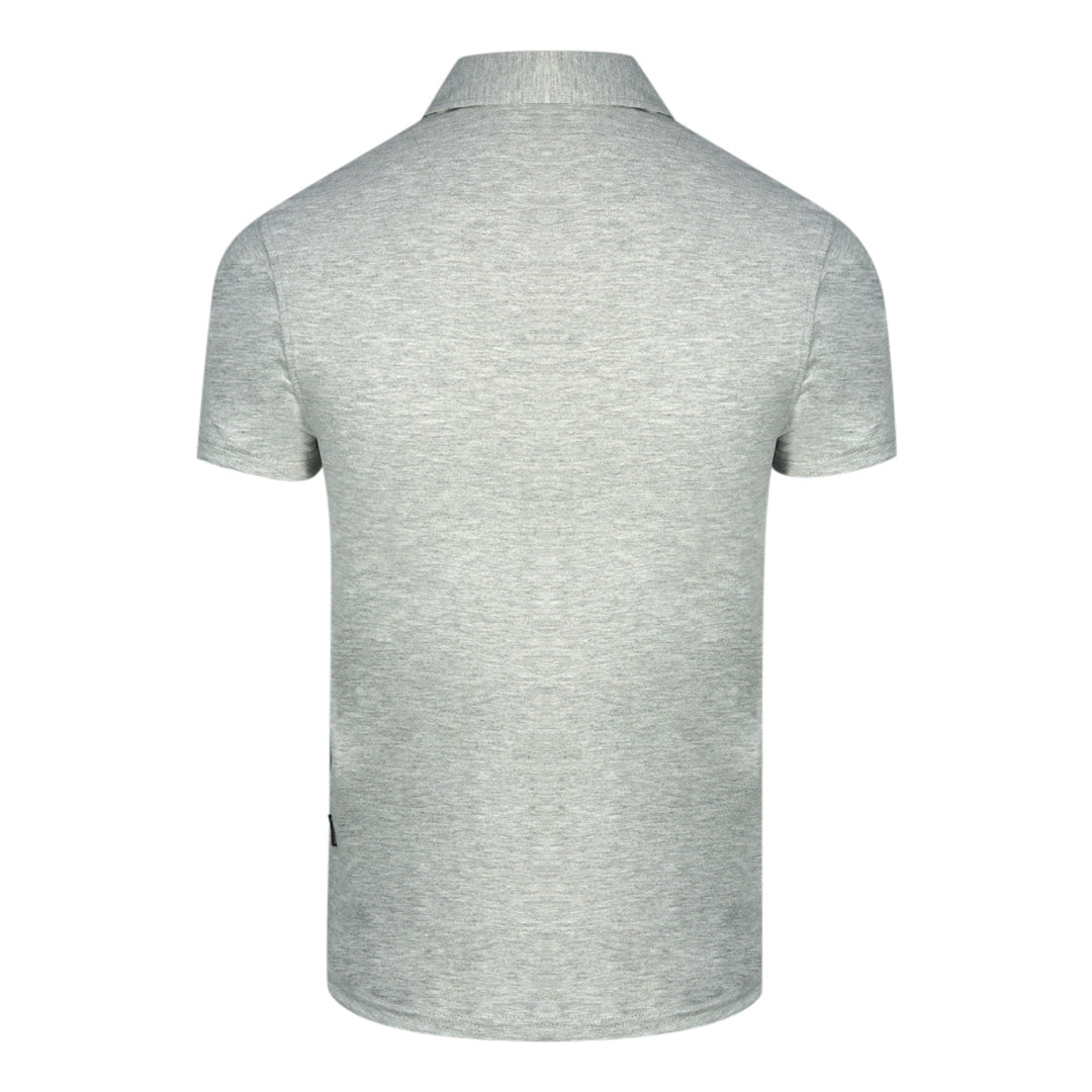 Aquascutum Mens Qmp041 94 Polo Shirt Grey