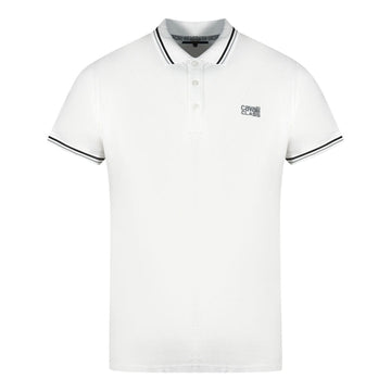 Cavalli Class Mens Polo Shirt Qxt64T Kb000053 00053 White