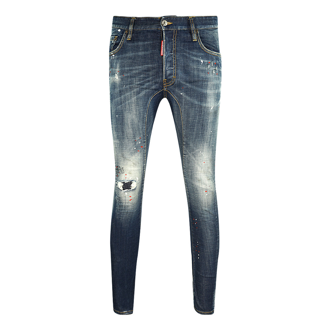 Dsquared2 Mens Jeans Tidy Biker Jean S71Lb0776 S30342 470