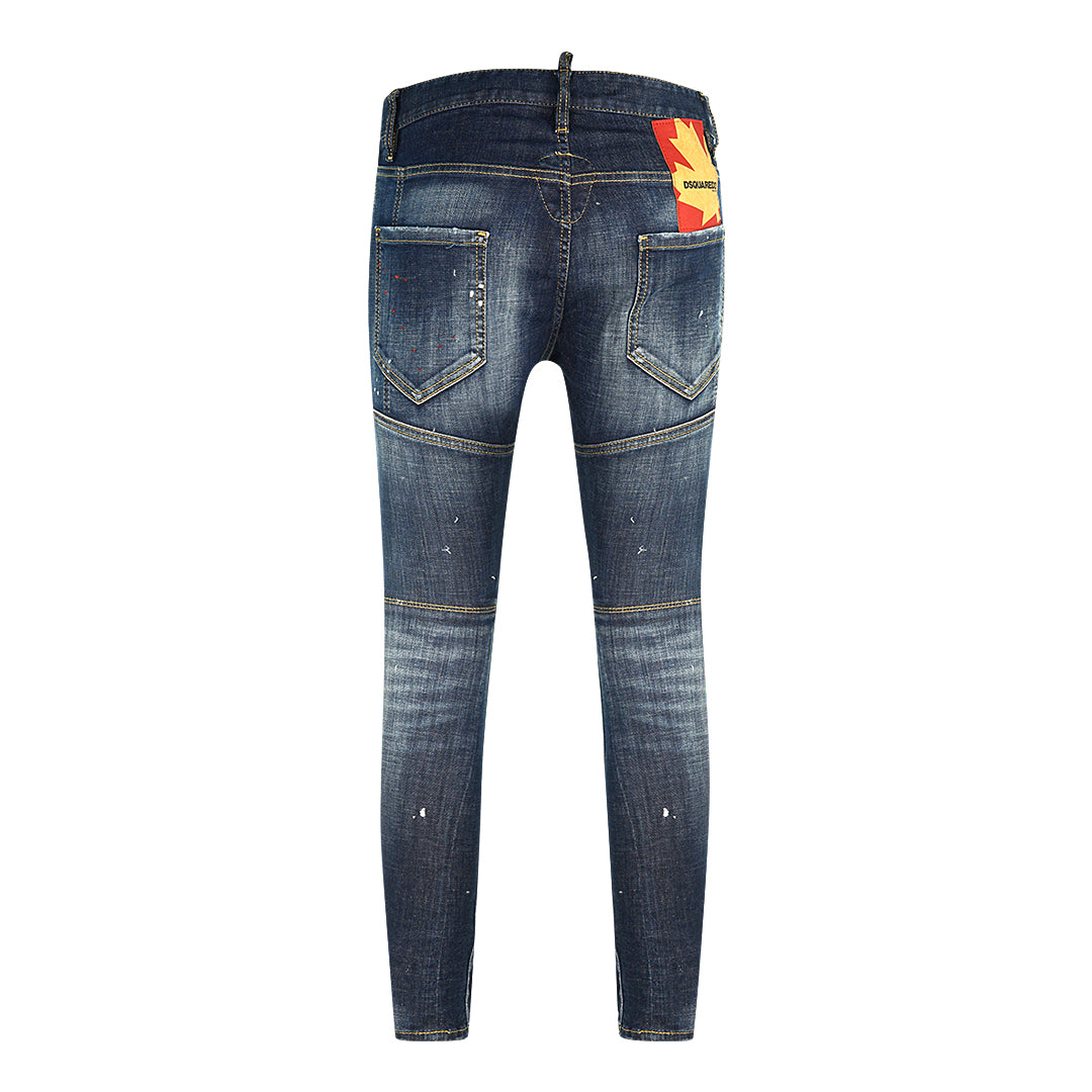 Dsquared2 Mens Jeans Tidy Biker Jean S71Lb0776 S30342 470