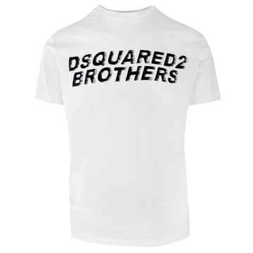 Dsquared2 Mens T Shirt S74Gd0825 100 White