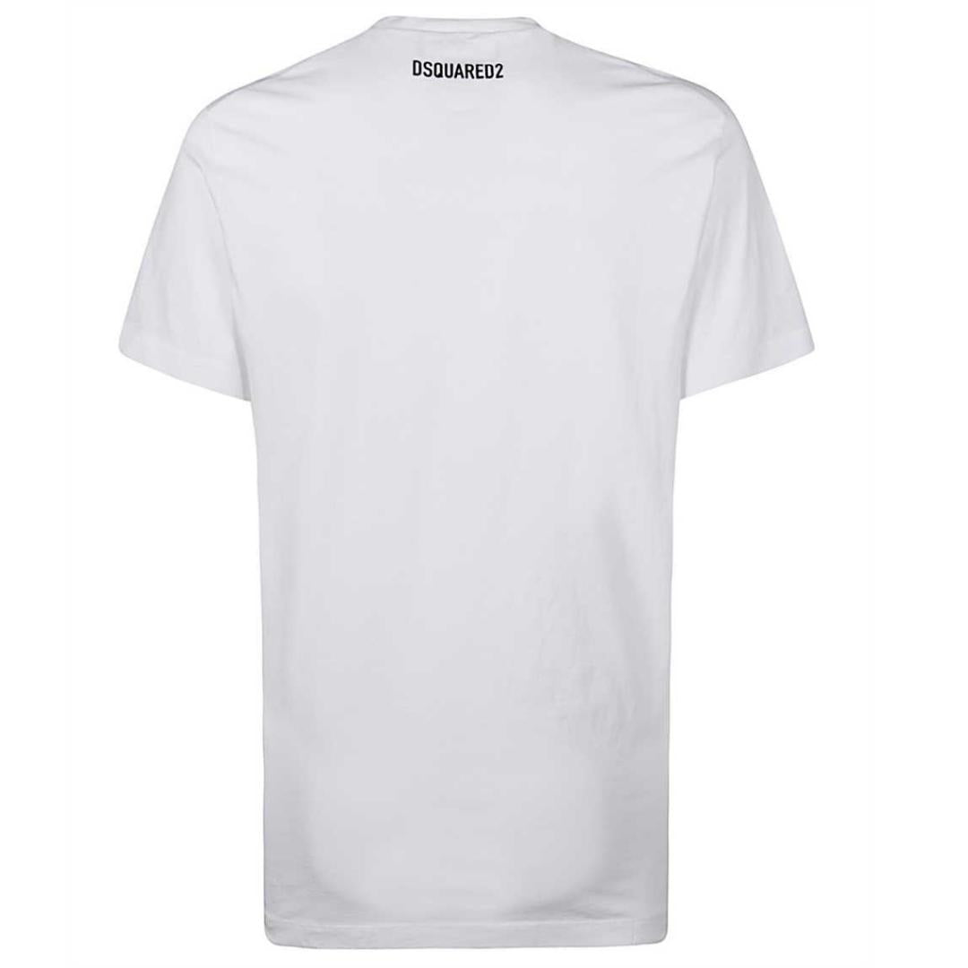 Dsquared2 Mens T Shirt S74Gd0840 100 White