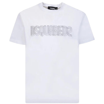 Dsquared2 Mens T Shirt S74Gd1161 100W White