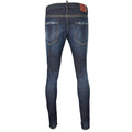 Dsquared2 Skinny Dan Jean Paint Splash Large Label Jeans - Nova Clothing