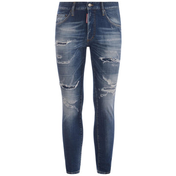 Dsquared2 Mens Skater S74Lb1264 S30342 470 Jeans Blue