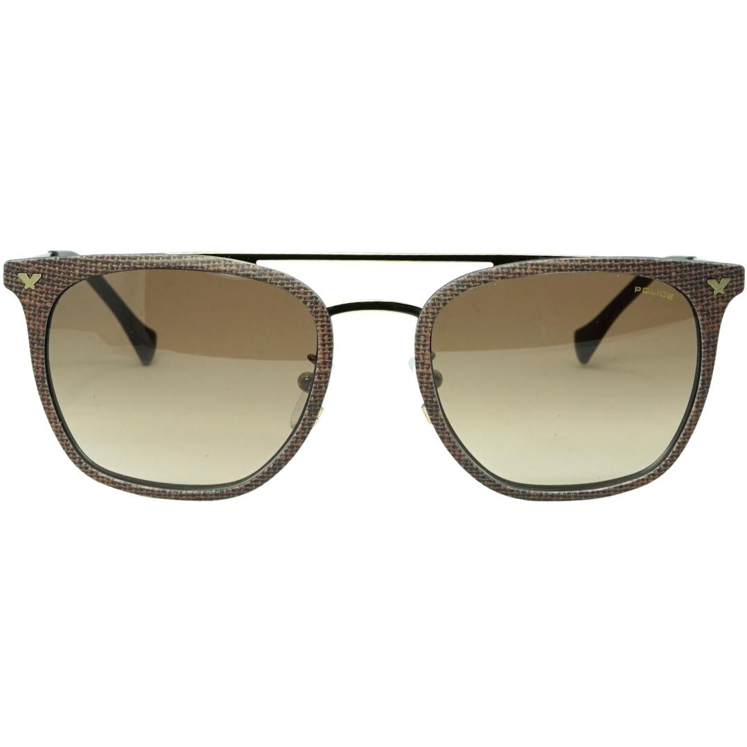 Police Mens Sunglasses Gold