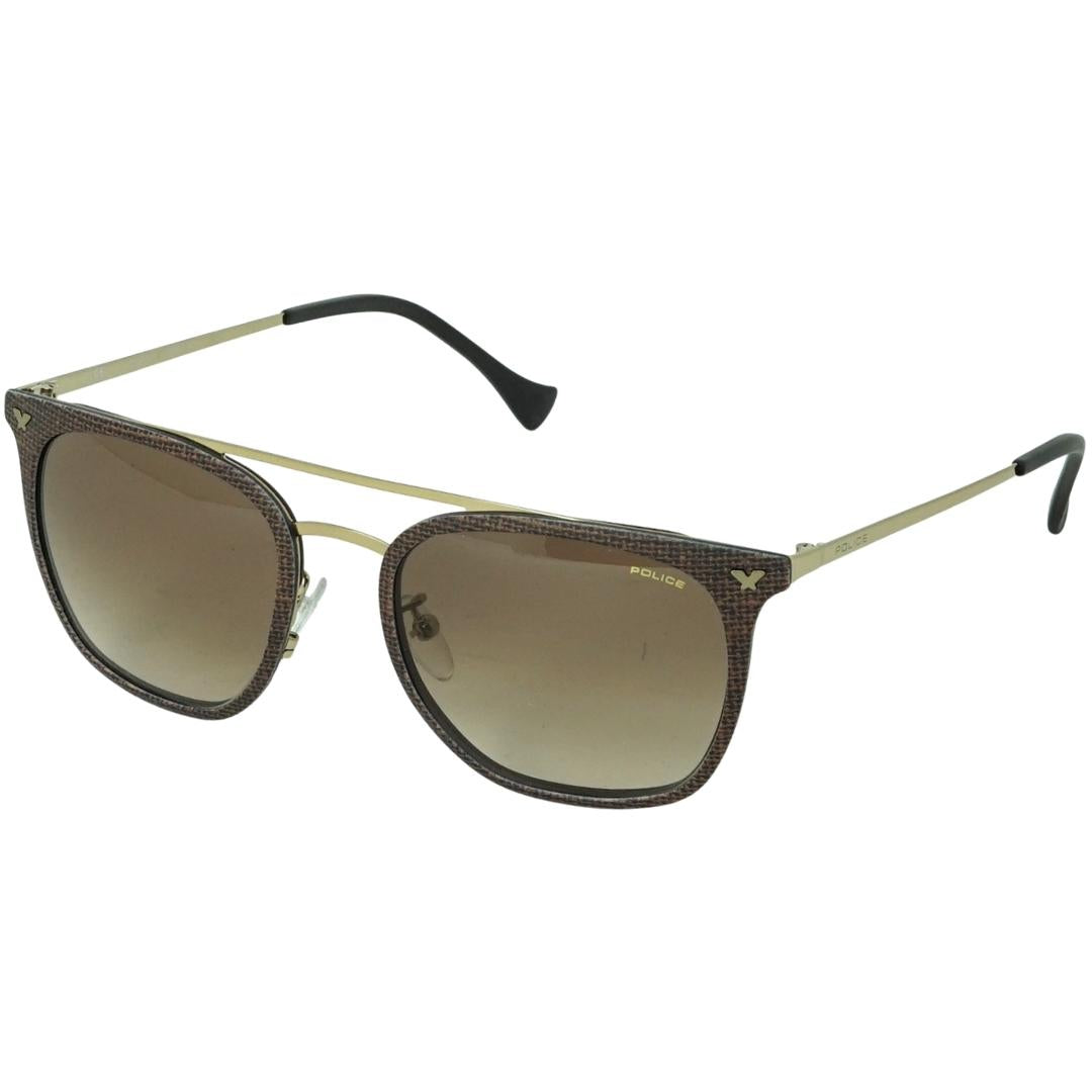 Police Mens Sunglasses Gold