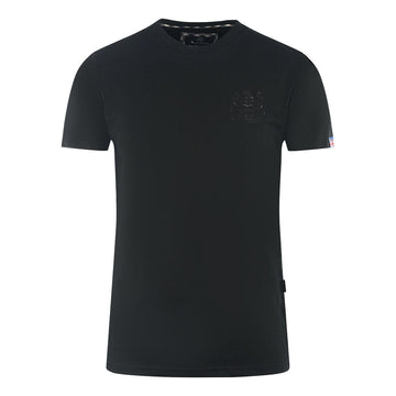 Aquascutum Mens T01023 99 T Shirt Black