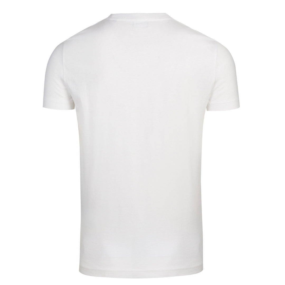 Diesel Mens T Shirt T Diego Division 100 White