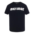 Diesel T-Just-SV Only The Brave Logo Black T-Shirt - Nova Clothing